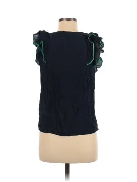 Odille Short Sleeve Silk Top (view 2)