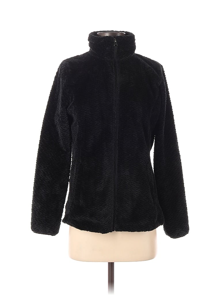 FREE2B 100% Polyester Solid Black Faux Fur Jacket Size S - 66% off ...