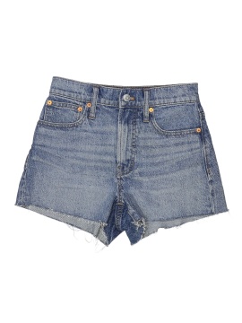 Madewell The Perfect Jean Short in Burnett Wash: TENCEL&trade; Lyocell Edition (view 1)