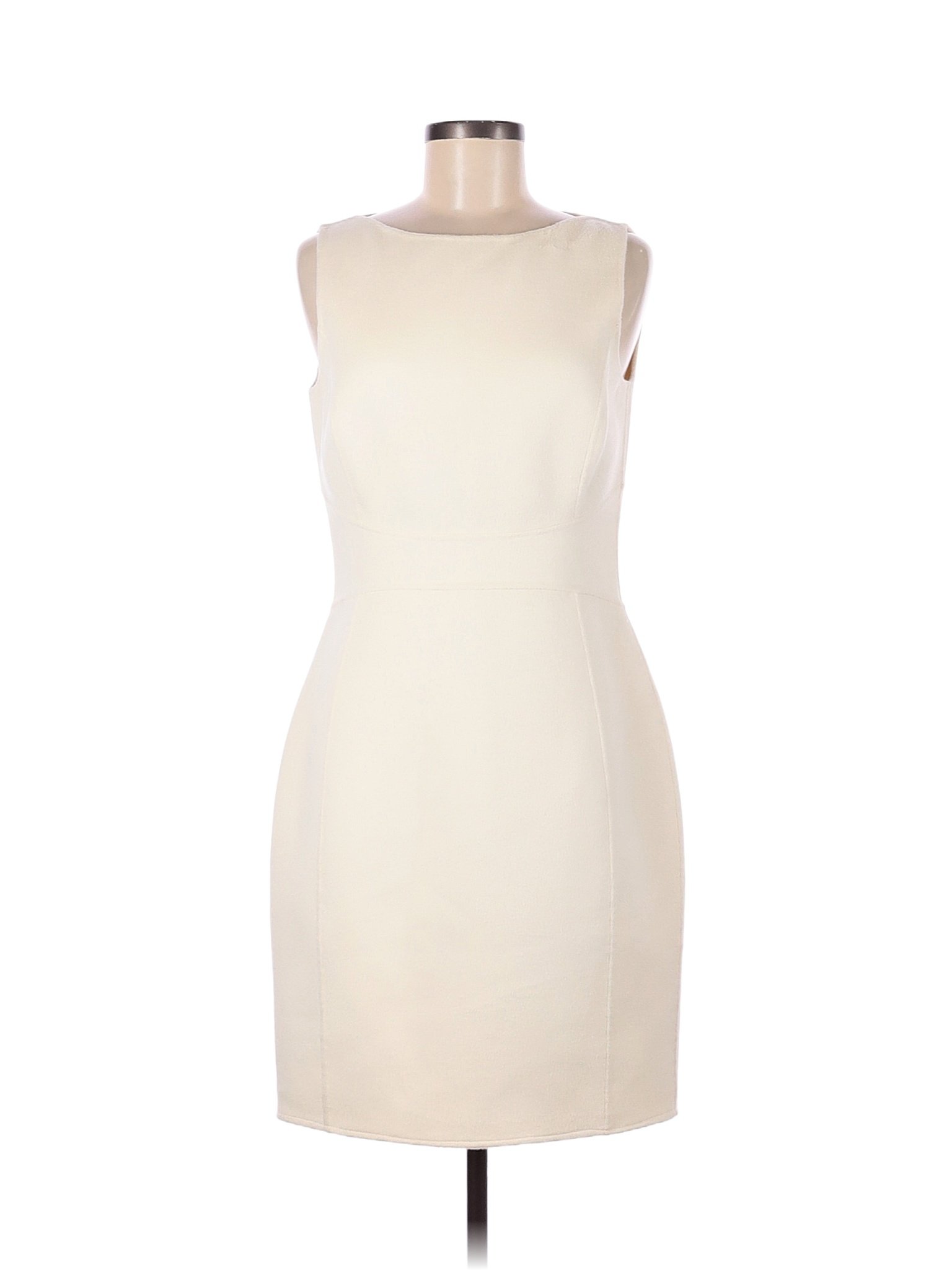 Michael Kors Solid Colored Ivory Cocktail Dress Size 8 - 81% off | thredUP