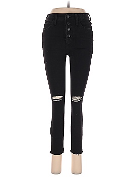 Madewell Petite 10" High-Rise Roadtripper Jeggings: Button-Front Edition (view 1)