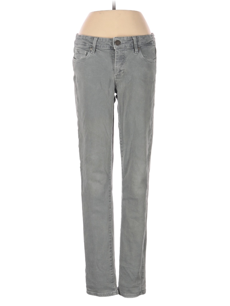 Paige Solid Tortoise Gray Jeans 27 Waist - 96% off | ThredUp