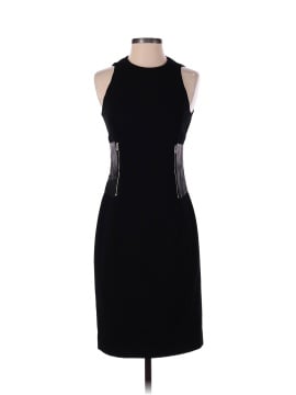 Michael Kors Leather Panel Cocktail Dress (view 1)