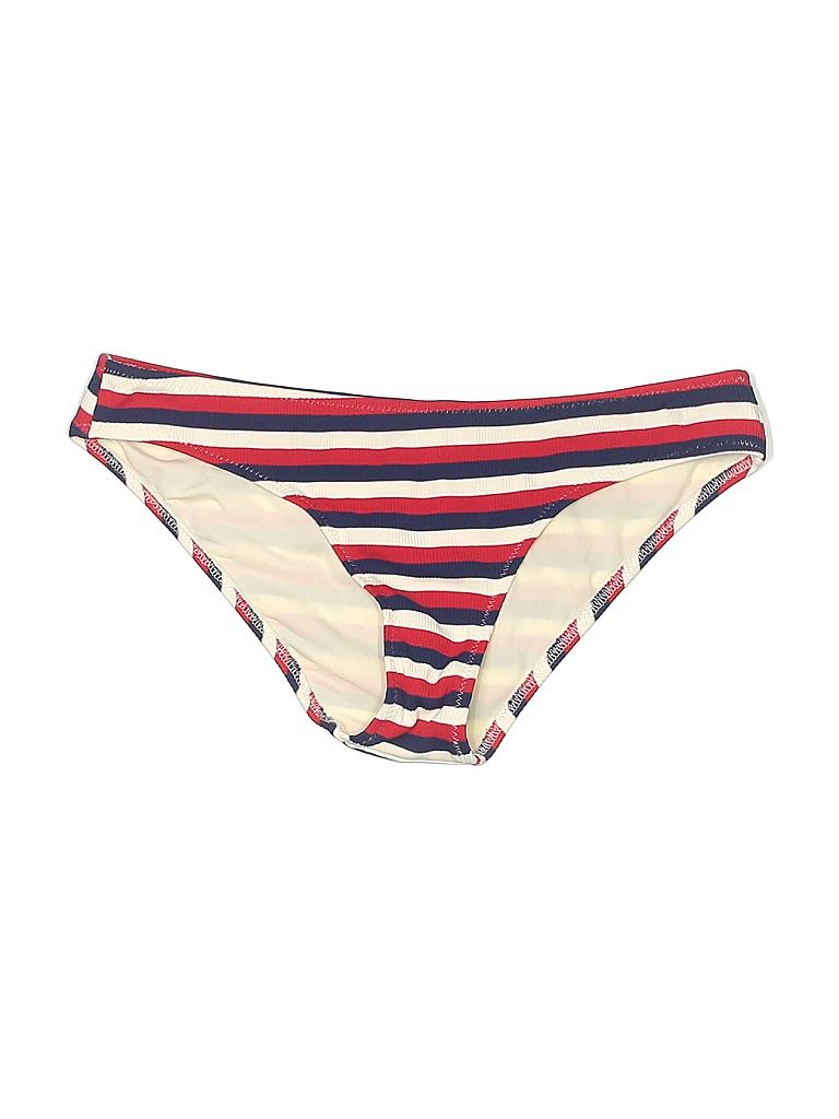 Solid & Striped Stripes Red Swimsuit Bottoms Size S - photo 1