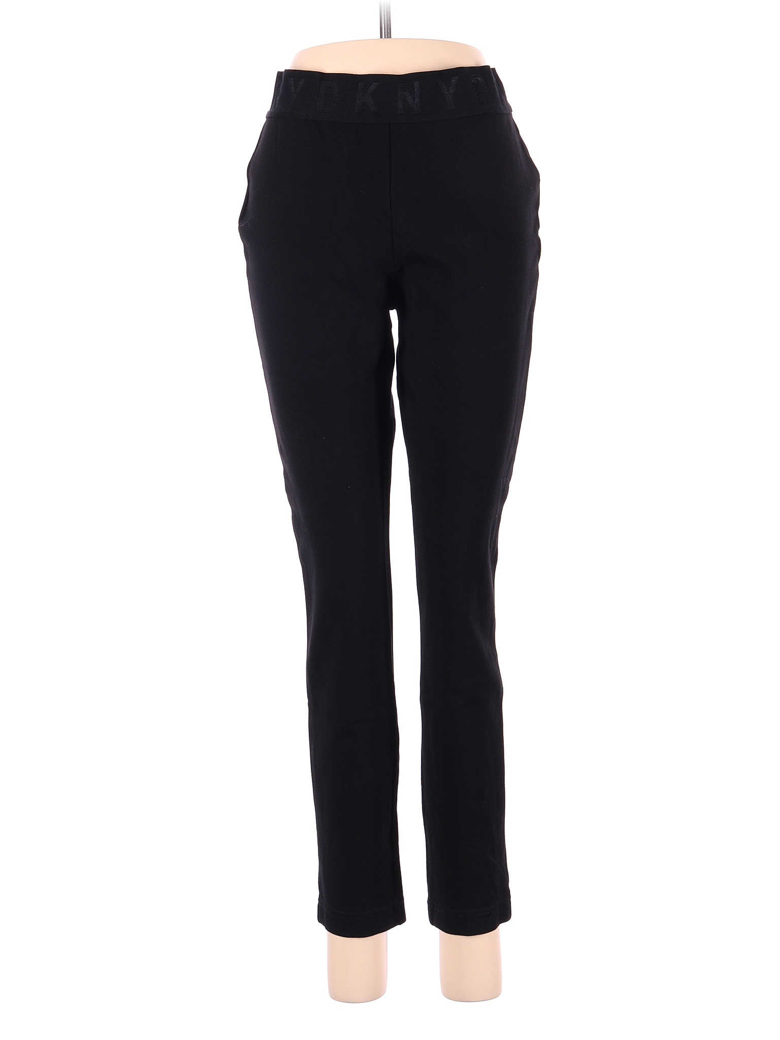 DKNY Women's Camouflage Skinny Pants Black Size 27