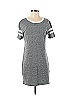 ALTERNATIVE Color Block Gray Casual Dress Size S - photo 1