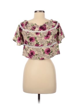 One Way Short Sleeve Blouse (view 2)