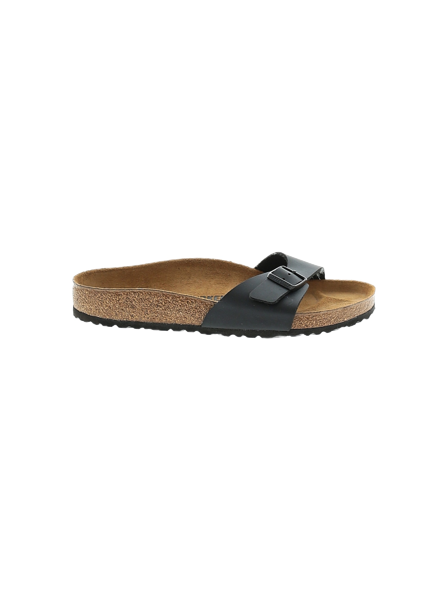 Birkenstock Solid Black Sandals Size 7 52 off thredUP
