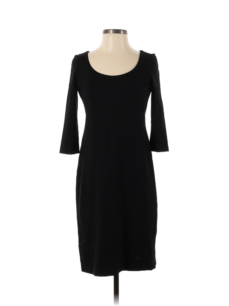 Pre-owned Talbots Casual Dress In Black