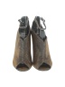 Brian Atwood Gray Heels Size 8 - photo 2