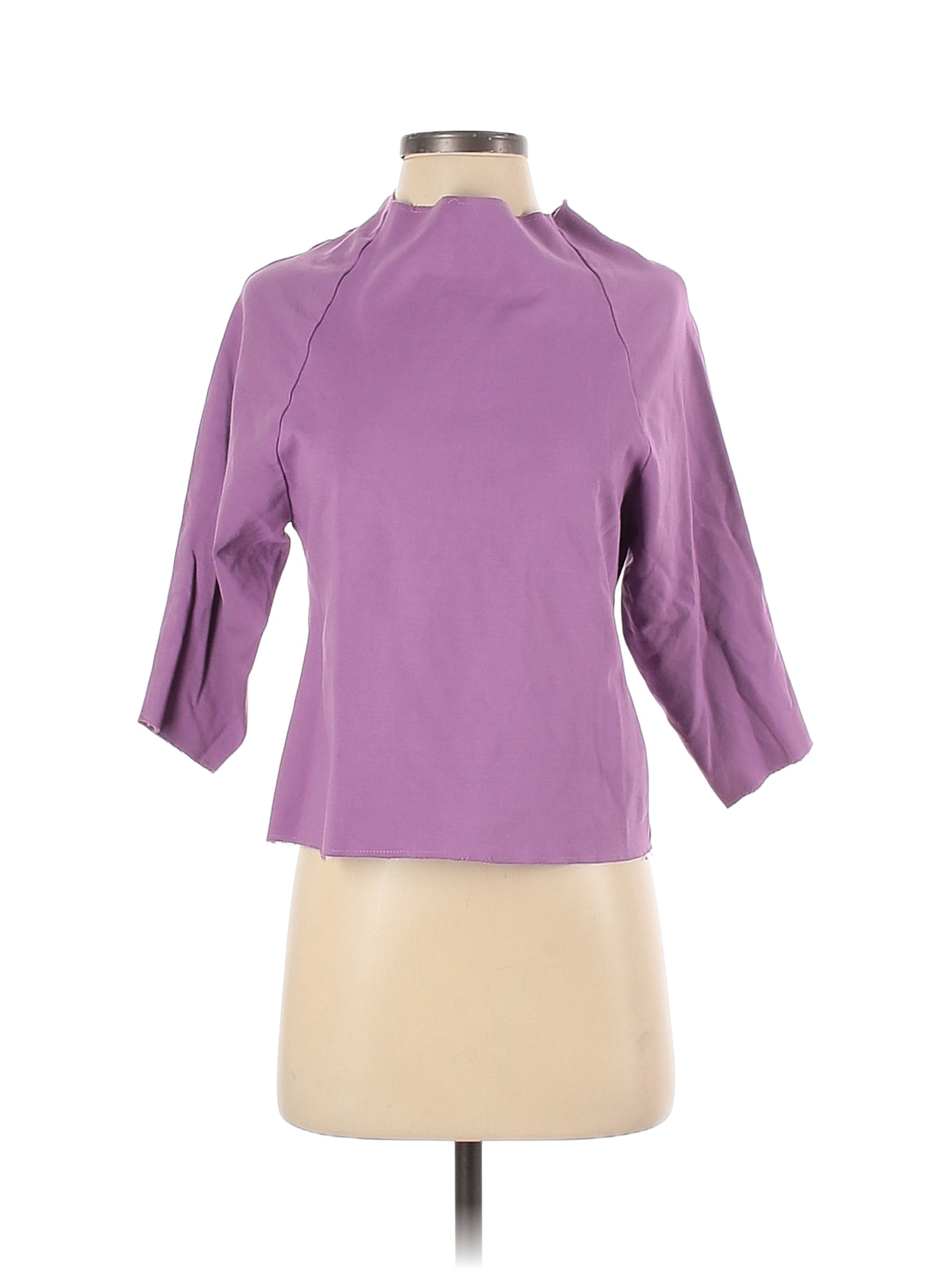 Uniform Purple Long Sleeve Blouse Size Xs 76 Off Thredup