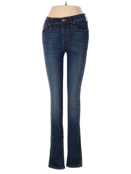 Madewell Tall 9" High-Rise Skinny Jeans in Polly Wash (view 1)