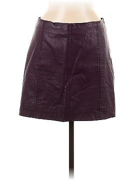 Free People Faux Leather Skirt (view 1)