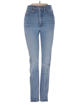 Madewell 11" High-Rise Skinny Jeans in Maricopa Wash (view 1)