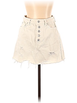 We the Free Denim Skirt (view 1)