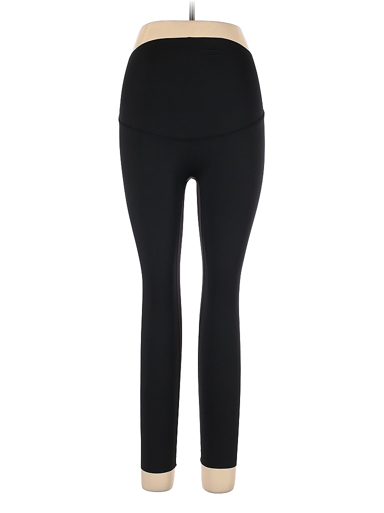 Assorted Brands Solid Black Leggings Size L 64 off thredUP