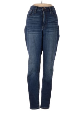 Madewell 10" High-Rise Roadtripper Jeans in Belreeve Wash: Ankle-Zip Edition (view 1)