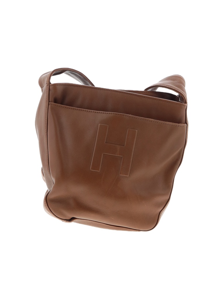 Halston Solid Colored Tan Shoulder Bag One Size - 77% off | thredUP