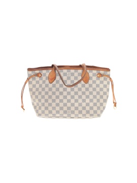 Louis Vuitton Coated Canvas Damier Azur Neverfull Tote Bag (view 1)