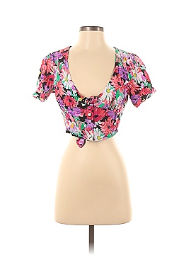 Privacy Please Short Sleeve Blouse (view 1)