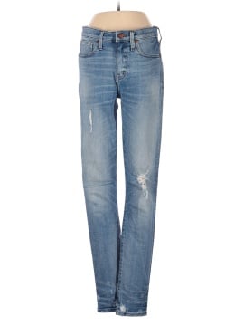 Madewell Tall 9" High-Rise Skinny Jeans: Destructed-Hem Edition (view 1)