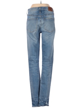 Madewell Tall 9" High-Rise Skinny Jeans: Destructed-Hem Edition (view 2)
