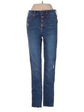 Madewell 10" High-Rise Skinny Jeans in Hanna Wash (view 1)