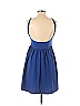 Fancyinn Solid Blue Casual Dress Size S - photo 2