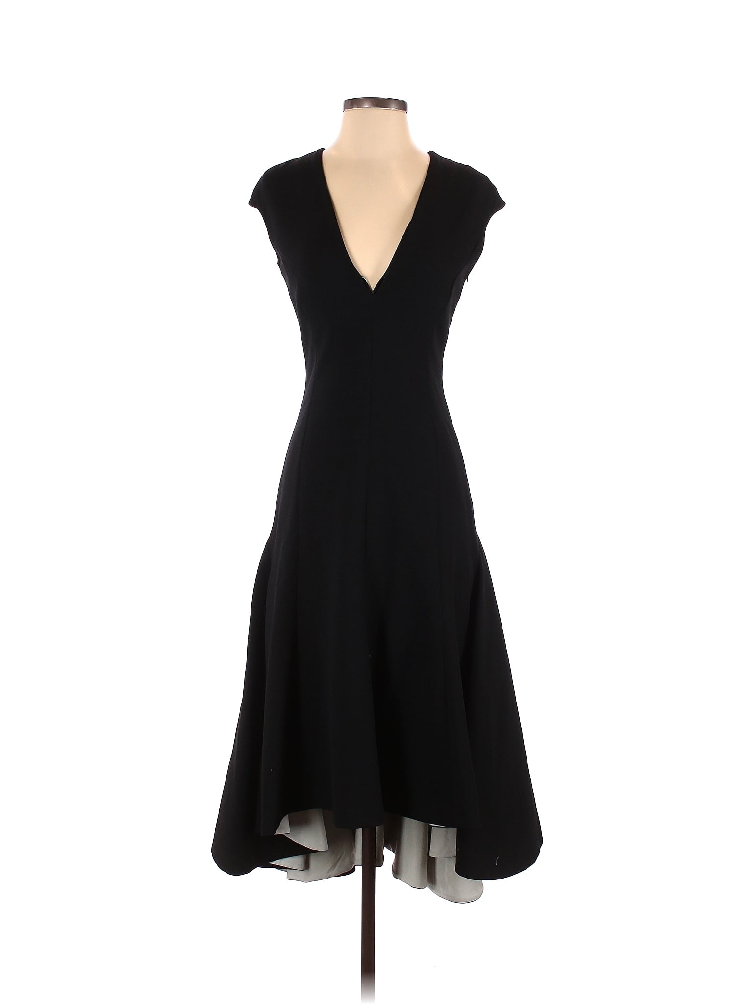 Stella McCartney Solid Black Cocktail Dress Size 2 (38) - 77% off | thredUP