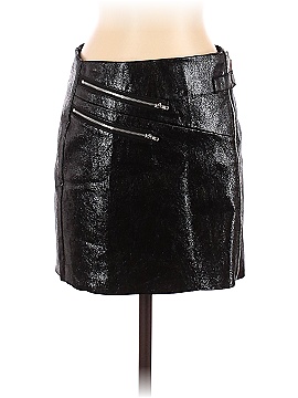4SI3NNAI Faux Leather Skirt (view 1)