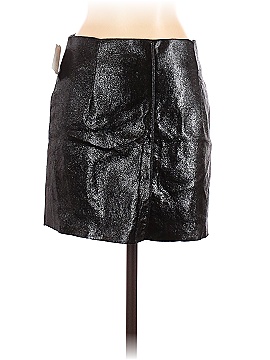 4SI3NNAI Faux Leather Skirt (view 2)