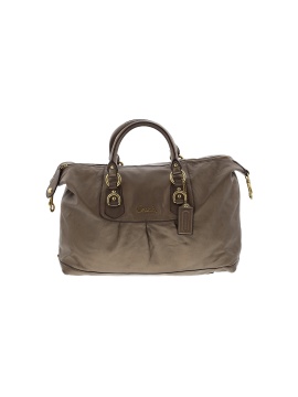 Coach Factory Leather Satchel (view 1)