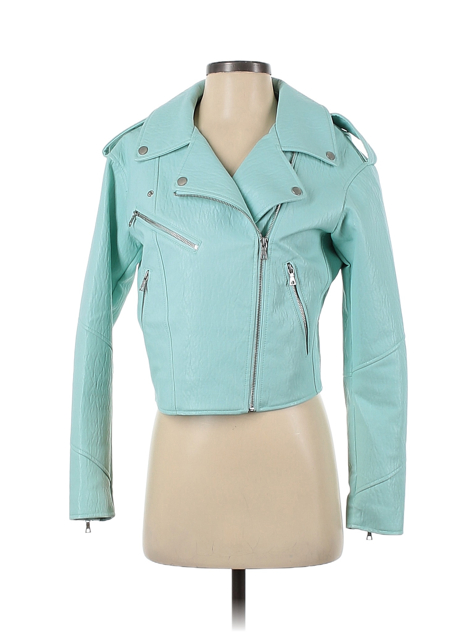 Gorgeous UrbanCode flying jacket Sherpa faux leather 10 grey RF001 main image 1