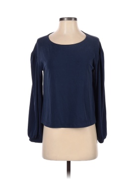 Madewell Sandwashed Gathered-Sleeve Top (view 1)