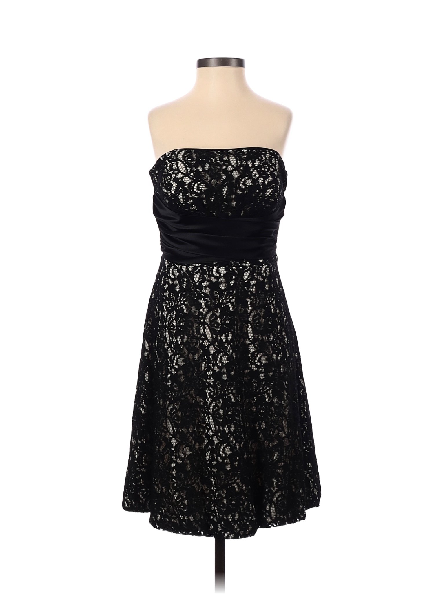 White House Black Market Solid Black Cocktail Dress Size 2 - 98% off ...