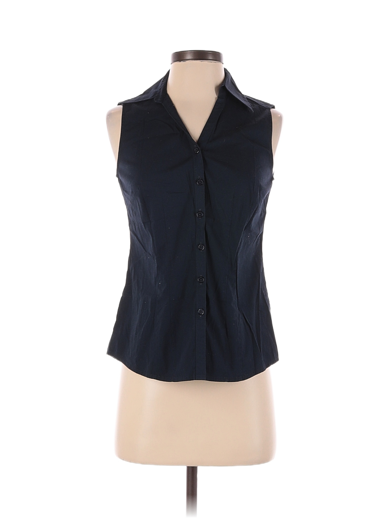 Pull Ann Taylor Factory Mixed Media - Taille M Bleu En Coton, Rayonne Et Nylon - Neuf Avec étiquettes