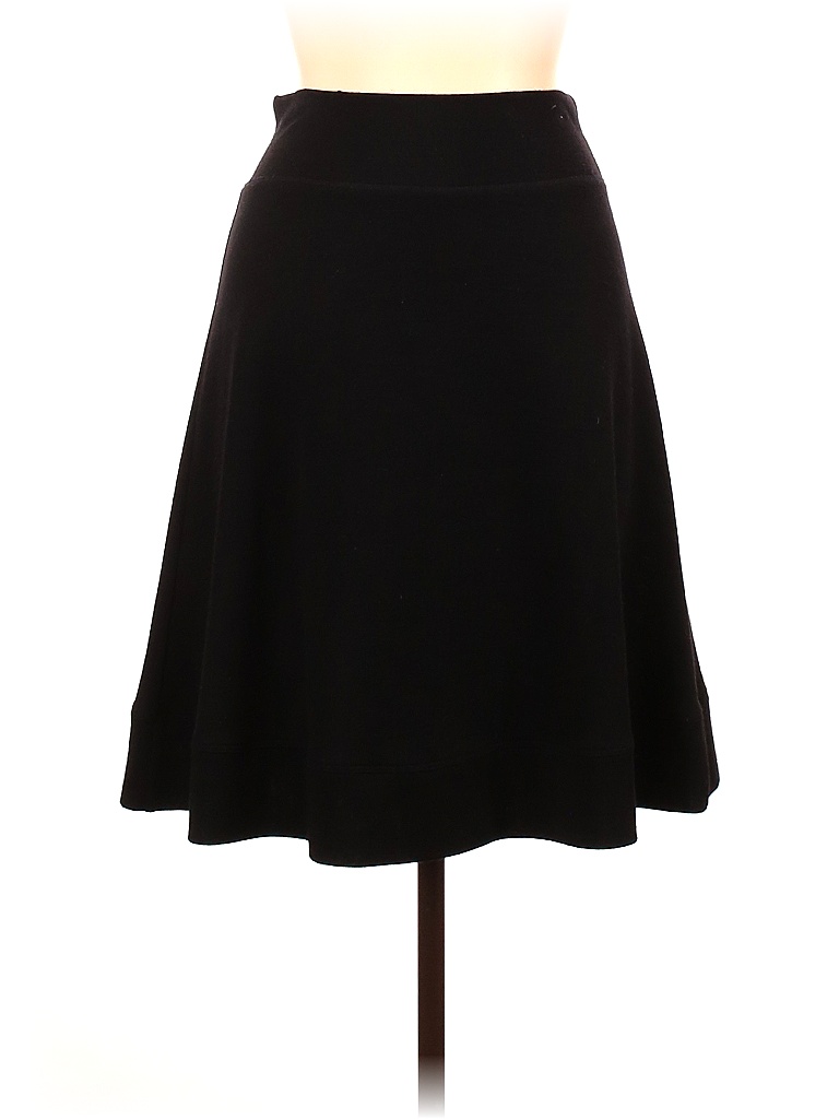 Hache 100% Wool Solid Black Wool Skirt Size 44 (EU) - 80% off | thredUP