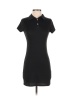 LIVI Solid Black Casual Dress Size S - photo 1