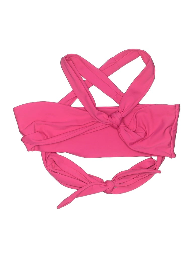 Pre-owned Unbranded Swimsuit Top Pink Swimwear