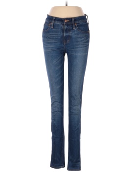 Madewell Tall 9" Mid-Rise Skinny Jeans in Patty Wash (view 1)