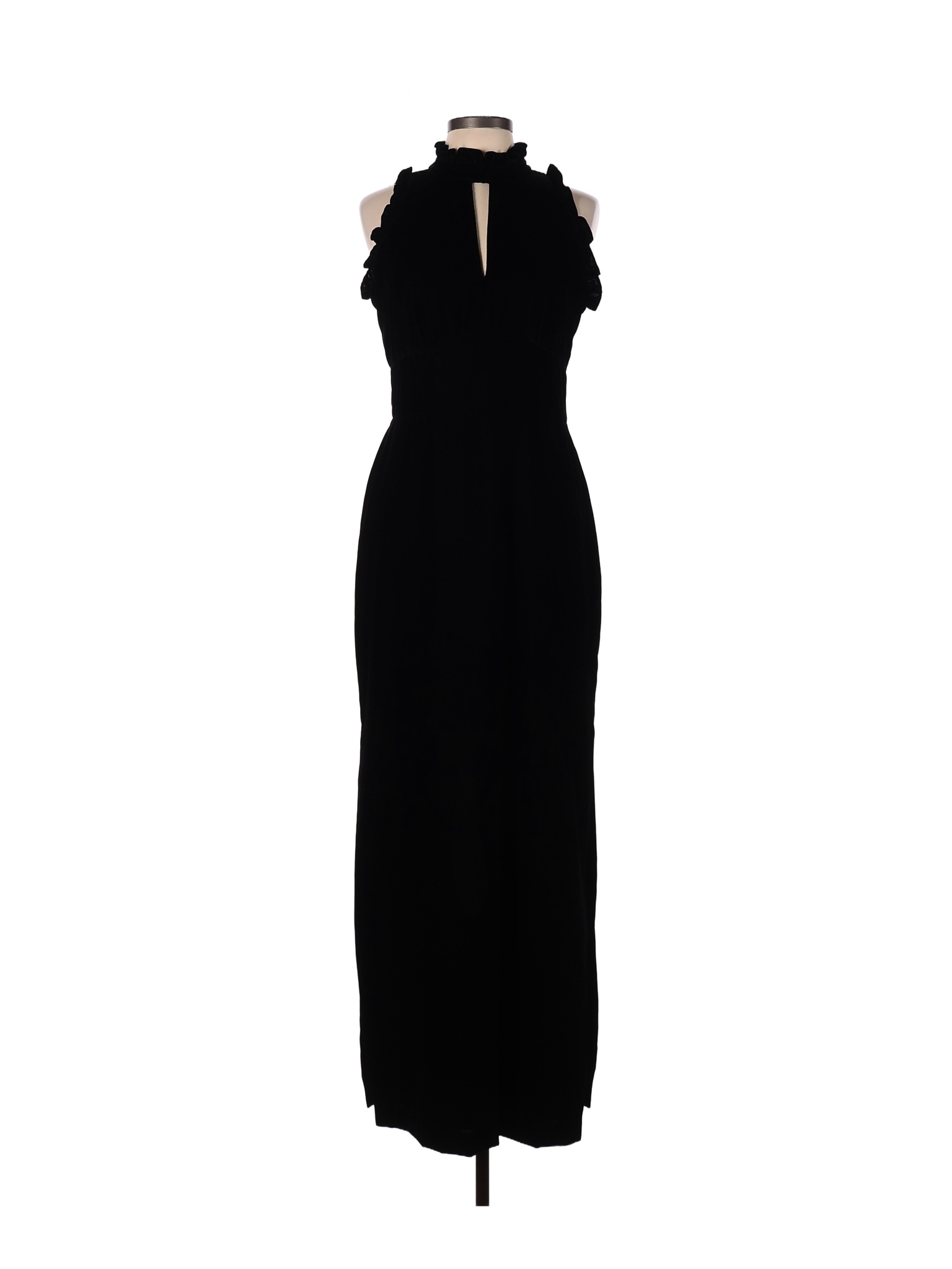 Shoshanna 100 Polyester Solid Black Cocktail Dress Size 10 81 Off