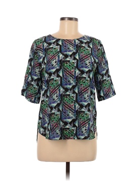 Twelfth Street by Cynthia Vincent Short Sleeve Silk Top (view 1)