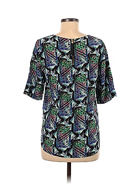 Twelfth Street by Cynthia Vincent Short Sleeve Silk Top (view 2)