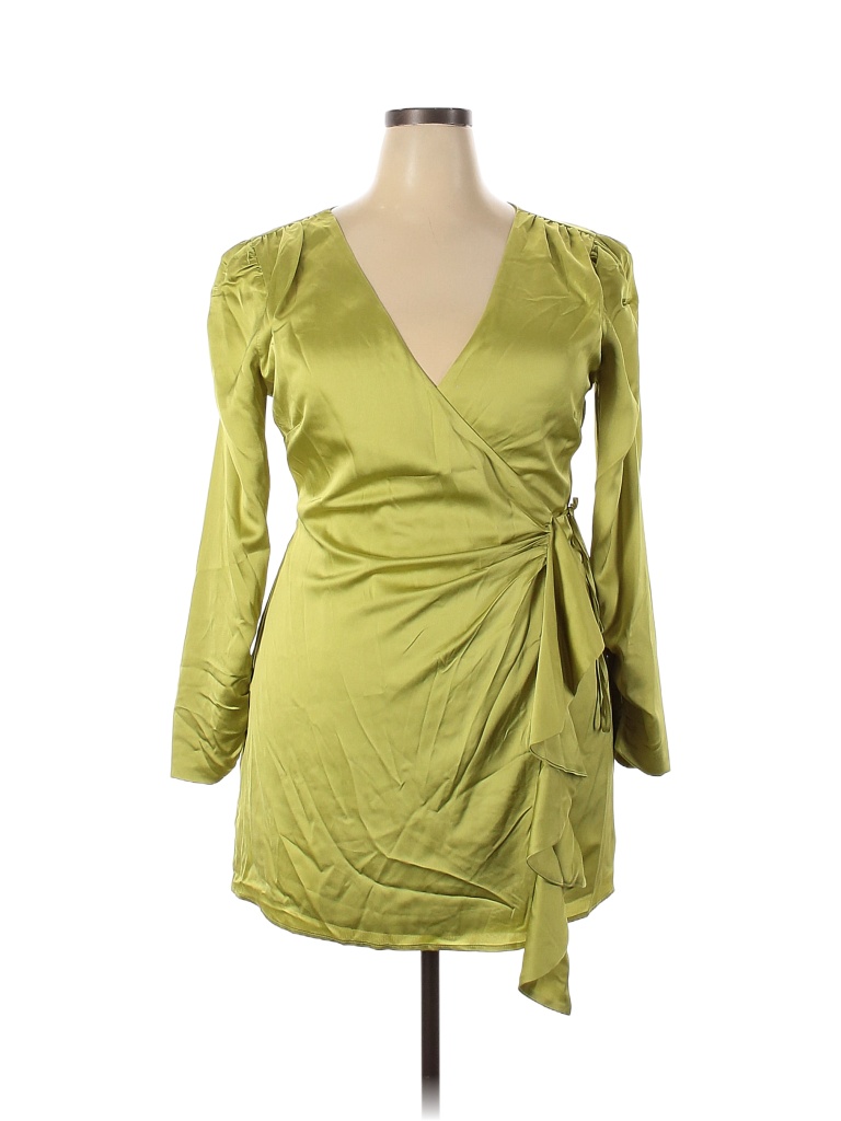 Song of Style 100% Polyester Green Cocktail Dress Size XXL - photo 1