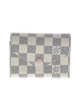 Louis Vuitton Damier Azur Victorine Rose Ballerine Wallet (view 1)