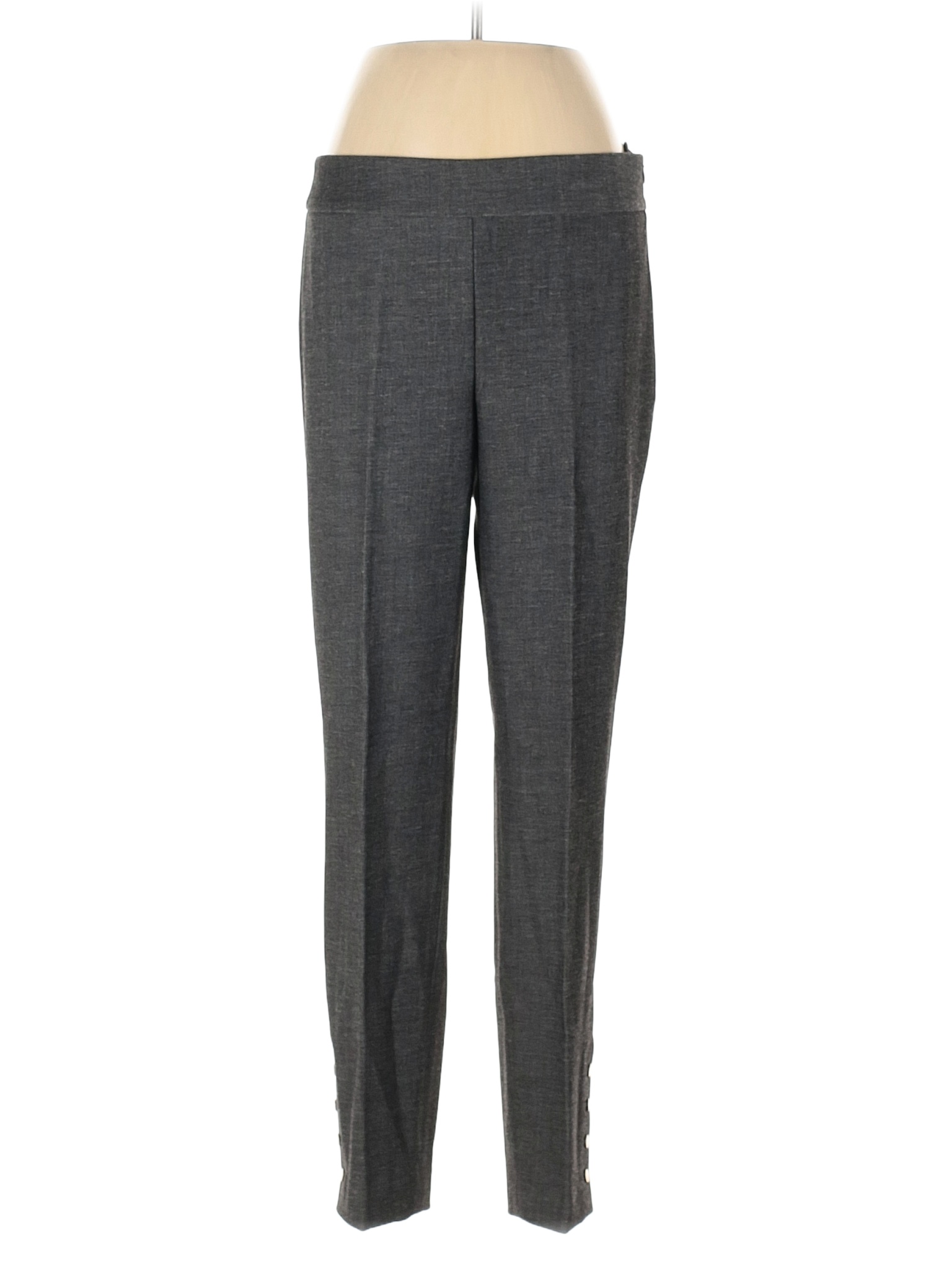 Talbots Solid Gray Dress Pants Size 8 - 84% off | thredUP