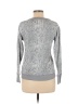 Gap 100% Cotton Snake Print Damask Silver Gray Sweatshirt Size XS - photo 2