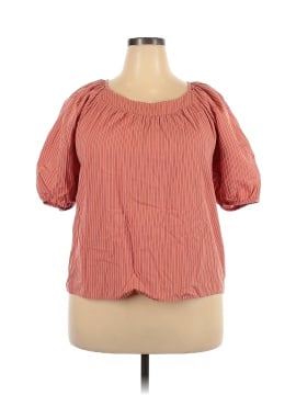 a.n.a. A New Approach 3/4 Sleeve Blouse (view 1)