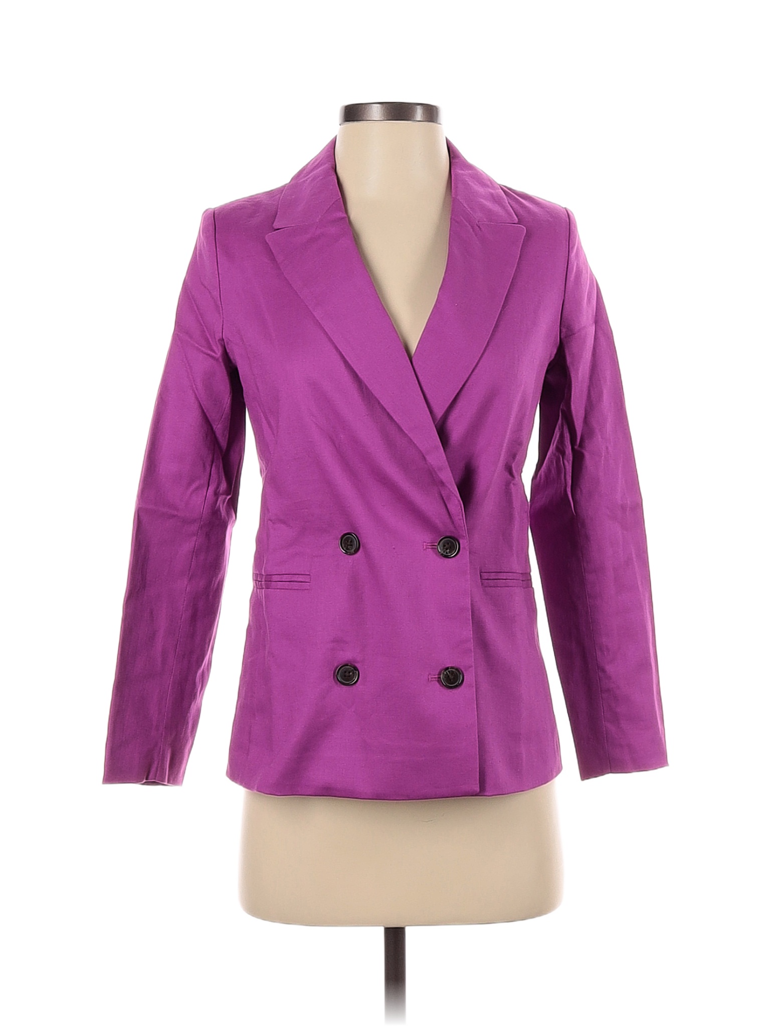 Banana Republic Factory Store Purple Blazer Size 0 75 off thredUP