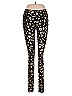 Terez Animal Print Leopard Print Black Gold Active Pants Size XS - photo 1